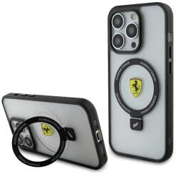 Ferrari Husa Ferrari FEHMP15XUSCAH iPhone 15 Pro Max 6.7" transparent hardcase Ring Stand 2023 Collection MagSafe - vexio