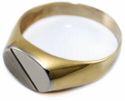 Ékszershop Mattított férfi arany pecsétgyűrű (1172343)