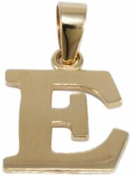 Ékszershop Fényes "E" betű arany medál (1254362)