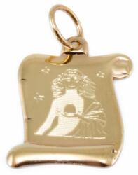 Ékszershop Szűz pergamen arany medál (1219721)