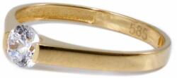 Ékszershop Köves eljegyzési arany gyűrű (1221681)