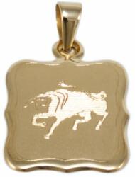 Ékszershop Mattított arany bika medál (1250947)