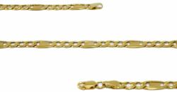 Ékszershop Betétes figaró arany nyaklánc (LG-24) - ekszershop - 570 570 Ft