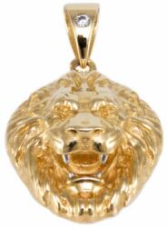 Ékszershop Oroszlánfej arany medál (1254467)