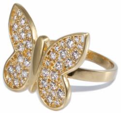 Ékszershop Köves pillangó arany gyűrű (1249445)