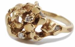Ékszershop Gyémánt köves arany gyűrű (1220887)