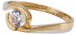 Ékszershop Köves eljegyzési arany gyűrű (1220110)