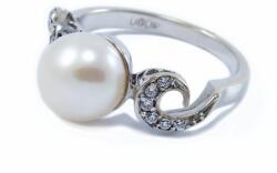 Ékszershop Fehérarany cirkónia köves női gyűrű (1004591)