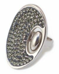 Ékszershop Swarovski kristályos hosszúkás ezüst gyűrű (2059779)
