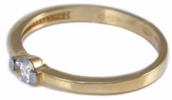 Ékszershop Köves arany eljegyzési gyűrű (1232911)