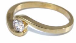 Ékszershop Köves arany eljegyzési gyűrű (1219604)