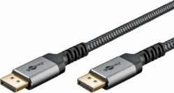 Goobay 65266 DisplayPort 1.4 - DisplayPort 1.4 Kábel 3m - Szürke (65266)