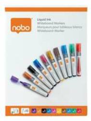 Nobo Marker pentru tablă, cerneală lichidă, conic, 1-3 mm, NOBO, culori mixte (1915381)