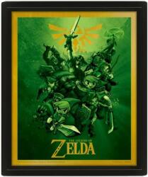 Pyramid Poster 3D cu rama Pyramid Games: The Legend of Zelda - Link (EPPL71137)