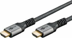 Goobay 65262 Ultra High Speed HDMI 2.1 - HDMI 2.1 Kábel 3m - Szürke (65262)