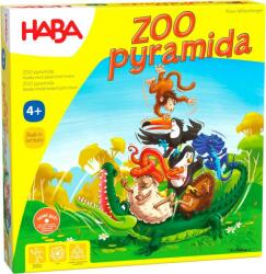 HABA Joc social pentru copii pentru a-și dezvolta abilitățile motorii ZOO pyramid SK versiunea CZ (2011189011)