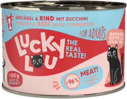  Lucky Lou Lucky Lou Pachet economic Adult 24 x 200 g - Carne de pasăre și vită