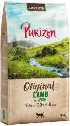 Purizon Purizon Pachet economic: 2 x 6, 5 kg - Sterilised Adult: miel cu pește fără cereale