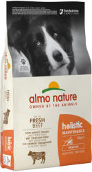Almo Nature Almo Nature Holistic Pachet economic: 2 x 12 kg hrană câini - Adult Medium Vită & Orez