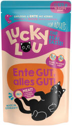  Lucky Lou Lucky Lou Pachet economic Adult 48 x 125 g - Carne de pasăre și rață