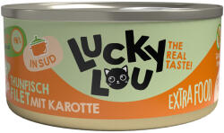 Lucky Lou Lucky Lou Extrafood Fileuri în supă 18 x 70 g - Ton și morcov