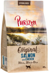 Purizon Purizon Sterilised Adult Somon cu pui - fără cereale 400 g