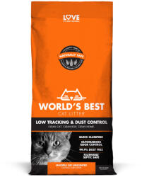  World's Best World's Best Cat Litter Low-Tracking Nisip pisici - 2 x 12, 7 kg