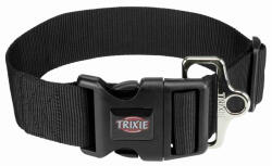 TRIXIE Trixie Premium Zgardă neagră pentru câini - M-L: 40-60 cm circumferința gâtului, l 50 mm