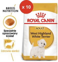 Royal Canin WEST HIGHLANDER WHITE TERRIER ADULT 1.5 kg x 10 West Highlander White Terrier felnőtt kutya száraz táp