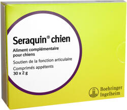 Seraquin Seraquin Supliment articulații pentru câini - 2 x 30 comprimate