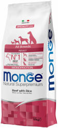 Monge Superpremium Dog Monge Superpremium Dog Monoprotein Vită cu orez pentru câini - 12 kg