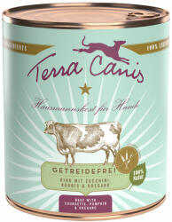 Terra Canis Terra Canis Fără cereale 6 x 800 g - Vită cu zucchini, dovleac & oregano