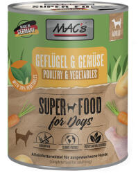MAC's MAC's Hrană umedă pentru câini 6 x 800 g - Pasăre & legume