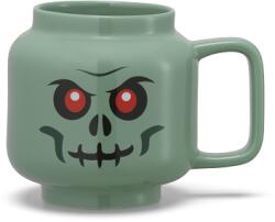 LEGO® Cana din ceramica LEGO 530 ml - schelet verde (SL41460808)