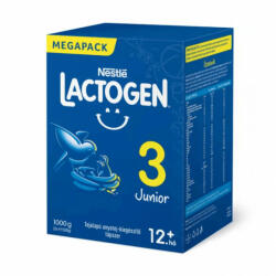 Lactogen Nestlé Lactogen 3 Junior tejalapú anyatej-kiegészítő tápszer 12 hó+ (1000 g)