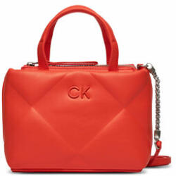 Calvin Klein Geantă Re-Lock Quilt Tote Mini K60K611340 Portocaliu