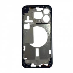  Apple iPhone 15 Pro Max A3105, A3106 EU verzió középső keret, oldalgombok és sim tartó, fehér (gyári)
