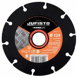 JUFISTO Disc diamantat segmentat, metal, taiere uscata, 125 mm/22.23 mm, Jufisto (JU-DCT-3212) - artool