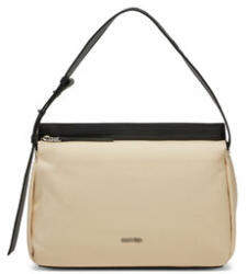 Calvin Klein Geantă Gracie Shoulder Bag_Canvas K60K611455 Alb
