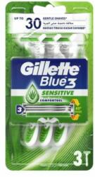 Gillette Blue3 Sensitive eldobható borotva 3db