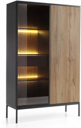  SENTO WTSZ104 magas vitrin - fekete (PM84555)