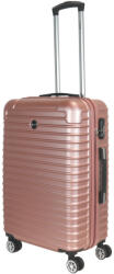 Benzi Lanzarote rose gold 4 kerekű közepes bőrönd (BZ5332-M-rosegold)