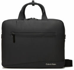 Calvin Klein Geantă pentru laptop Calvin Klein Rubberized Conv Laptop Bag K50K511712 Negru
