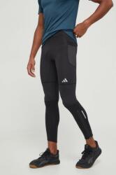 adidas Performance legging futáshoz fekete, sima - fekete XL