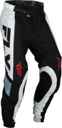 FLY Racing Pantaloni de motocross FLY Racing Lite 2024 negru-alb-gri (AIM171-0158)