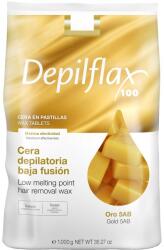 Depilflax Ceara elastica 1kg refolosibila Aurie (ORO) - Depilflax (EDF25)