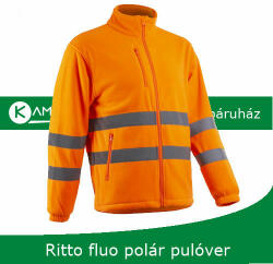 Coverguard Ritto jól láthatósági polár pulóver (5RIT17000M)