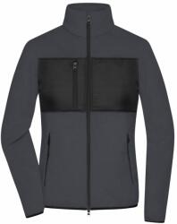 Daiber Bluză fleece pentru femei JN1311 - Gri închis / neagră | XS (JN1311-1782961343)