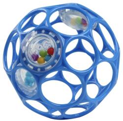 Oball Rattle csörgős labda, kék, 10cm, 0m+