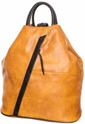 Hernan Bag's Collection Hernan sárga-fekete női hátitáska (HB0136-L# D.YELLOW)